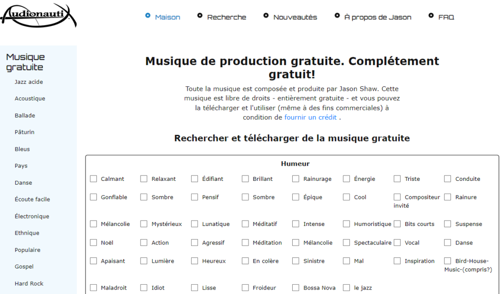 9 sites de musique libre de droit gratuite pour vos vidéos - Codeur Blog